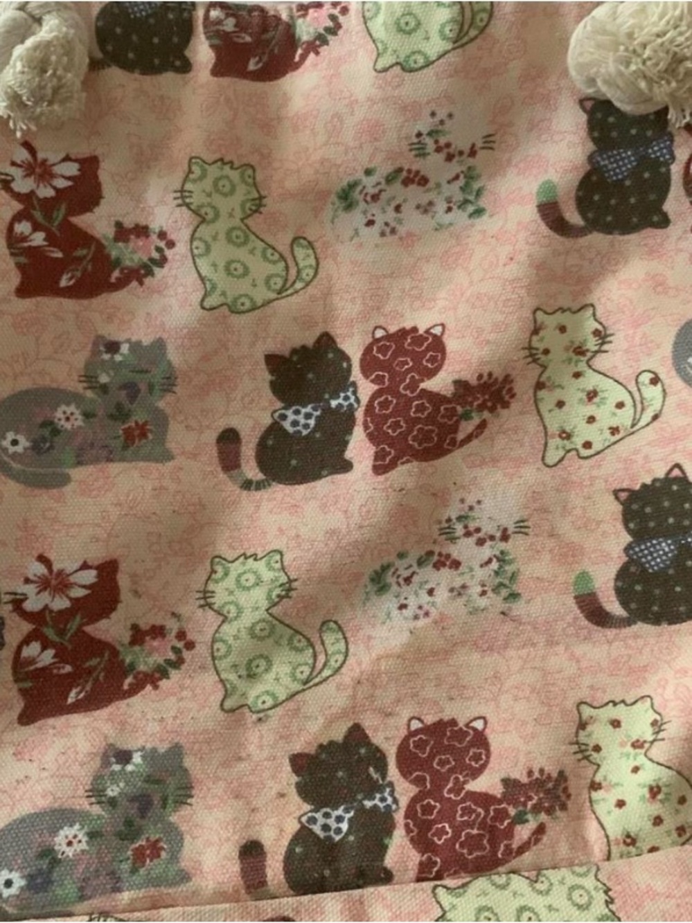 Pink Cat Tote - Picture 2 of 4